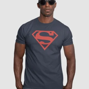 t shirt superman dc comics – logótipo puff